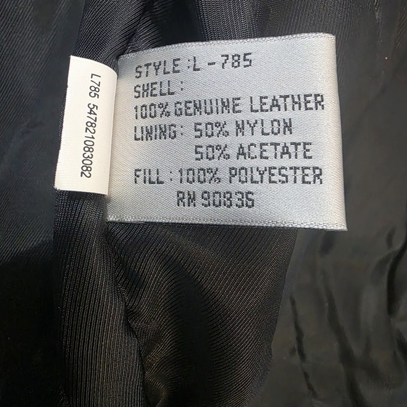 BMW Port Authority Leather Jacket Womans Sz Large Lined Black Soft - Picture 5 of 8